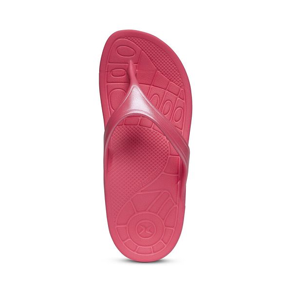 Aetrex Women's Fiji Flip Flops - Watermelon | USA A1Q5JBL